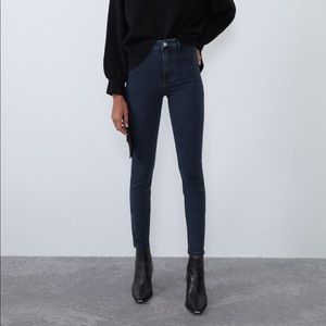 NWT Zara Super Elastic Hi Rise Jeggings